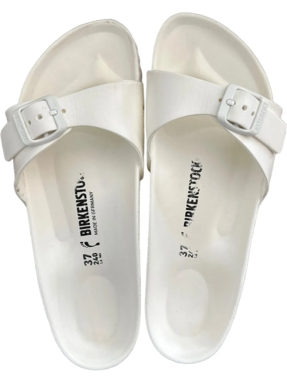 Pantoletten> Pantoletten Größe 37 weiß