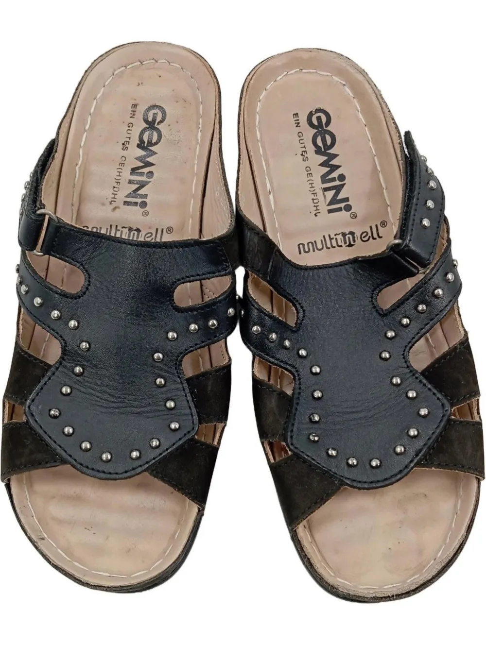 Pantoletten> Pantoletten Größe 38 schwarz