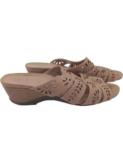 Pantoletten> Pantoletten Größe 39 beige