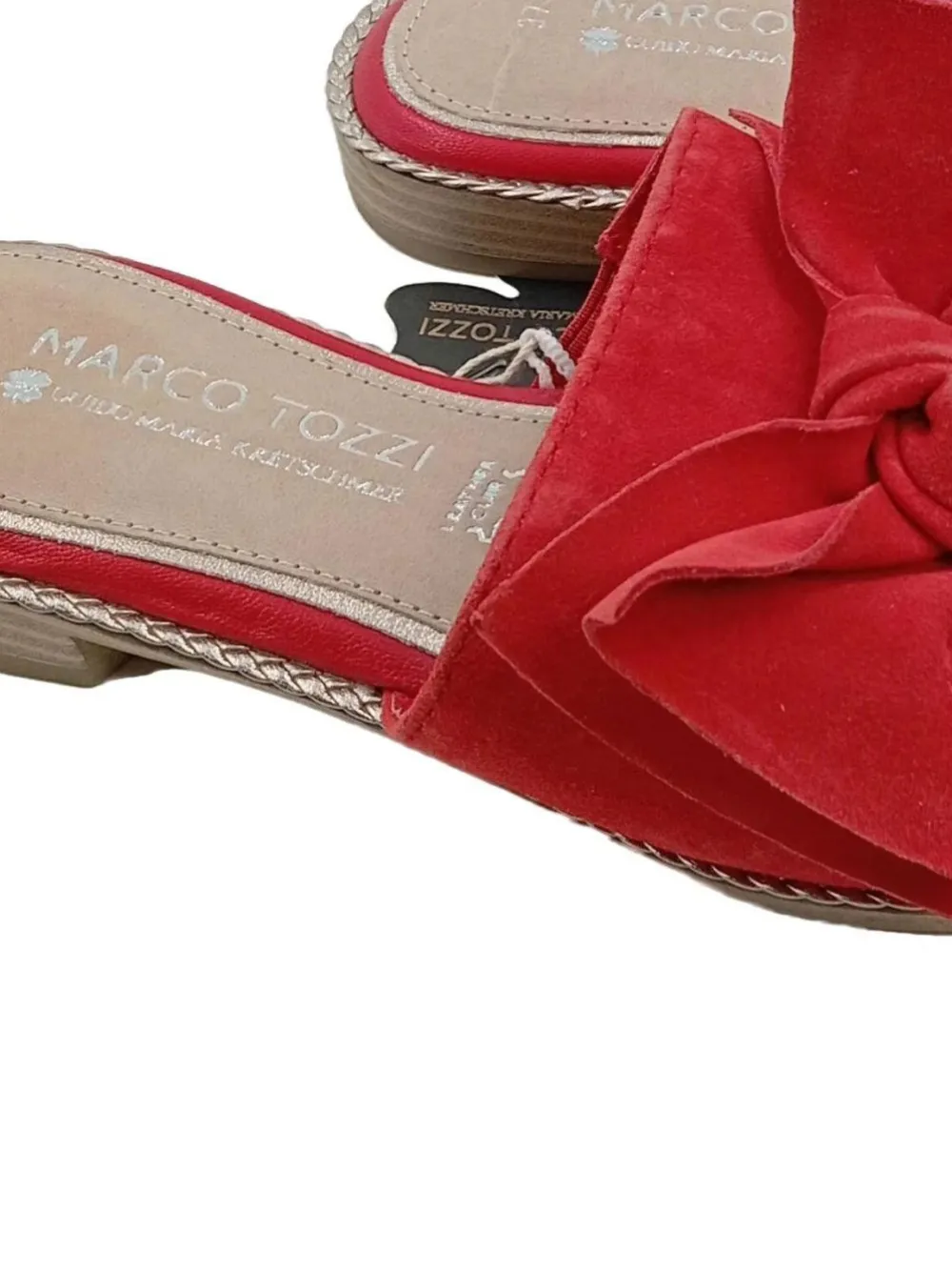 Pantoletten>Marco tozzi Pantoletten Größe 37 rot