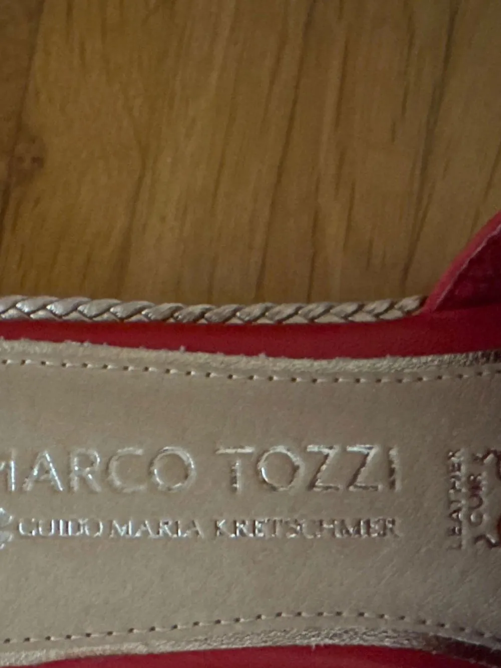 Pantoletten>Marco tozzi Pantoletten Größe 37 rot