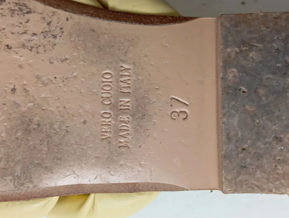 Pantoletten> Pantoletten Größe 37 beige