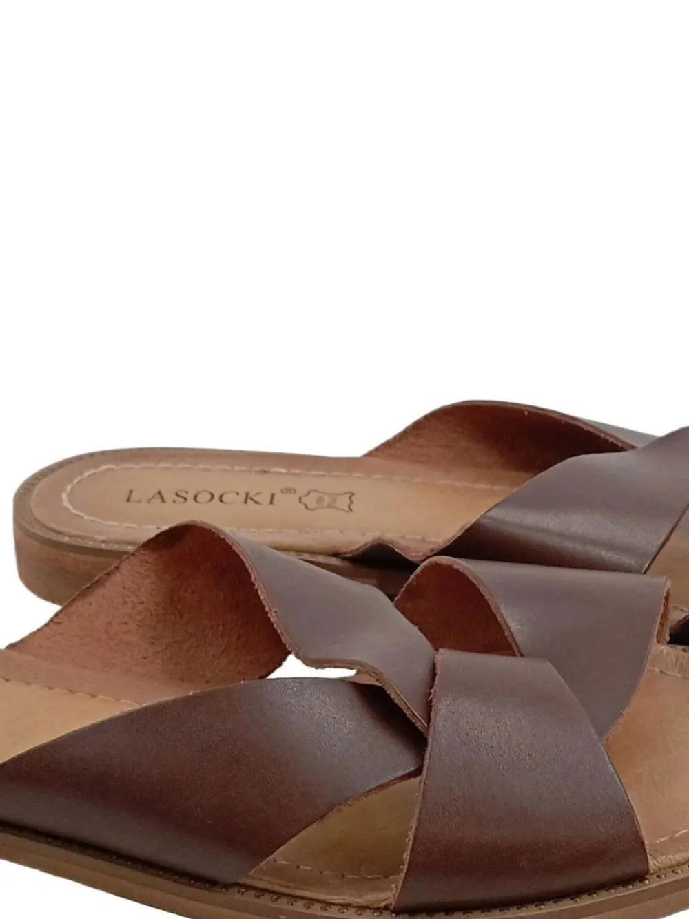 Pantoletten> Pantoletten Größe 41 braun