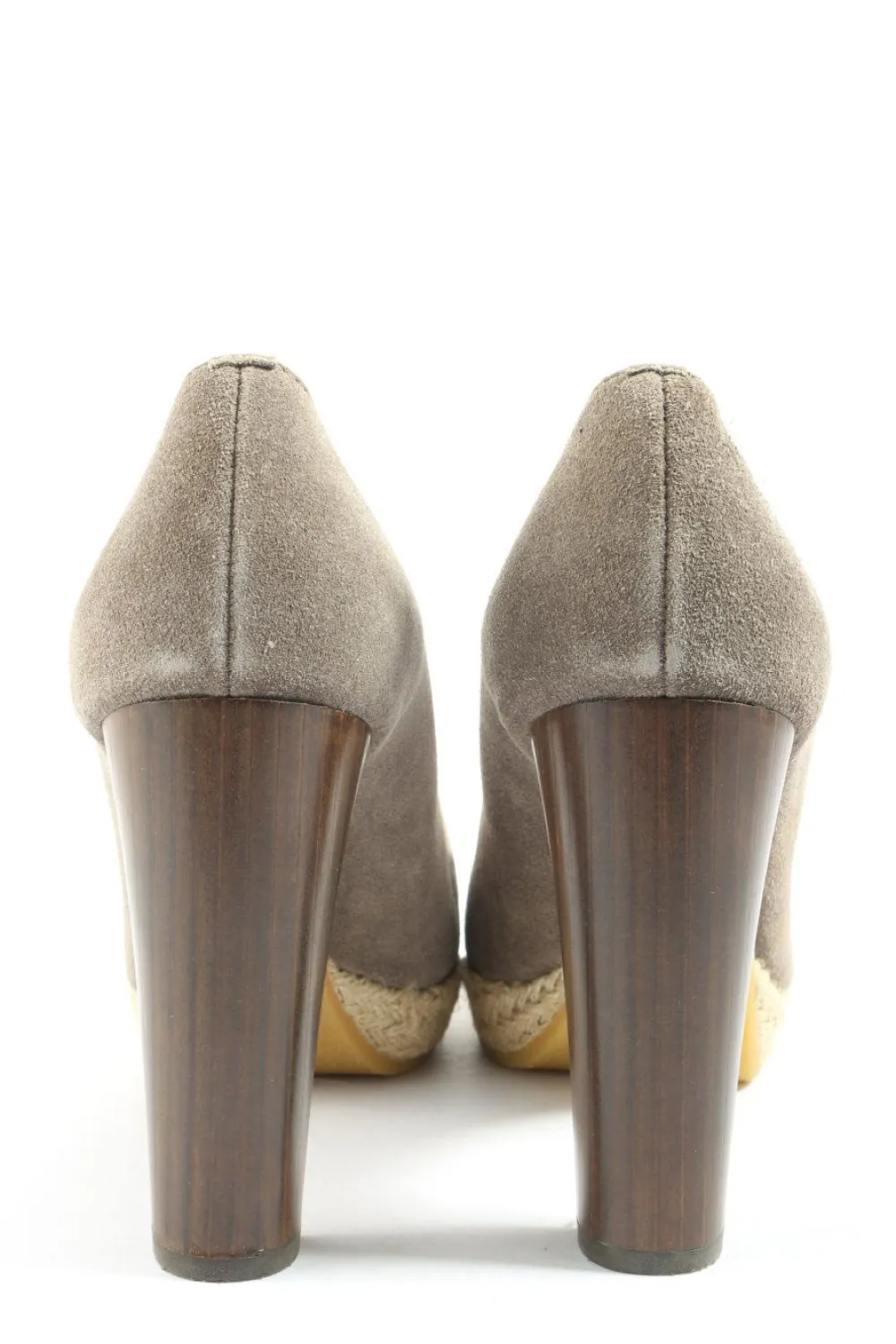 Pumps>Hugo Boss Peeptoe Pumps Größe 40 hellgraucreme