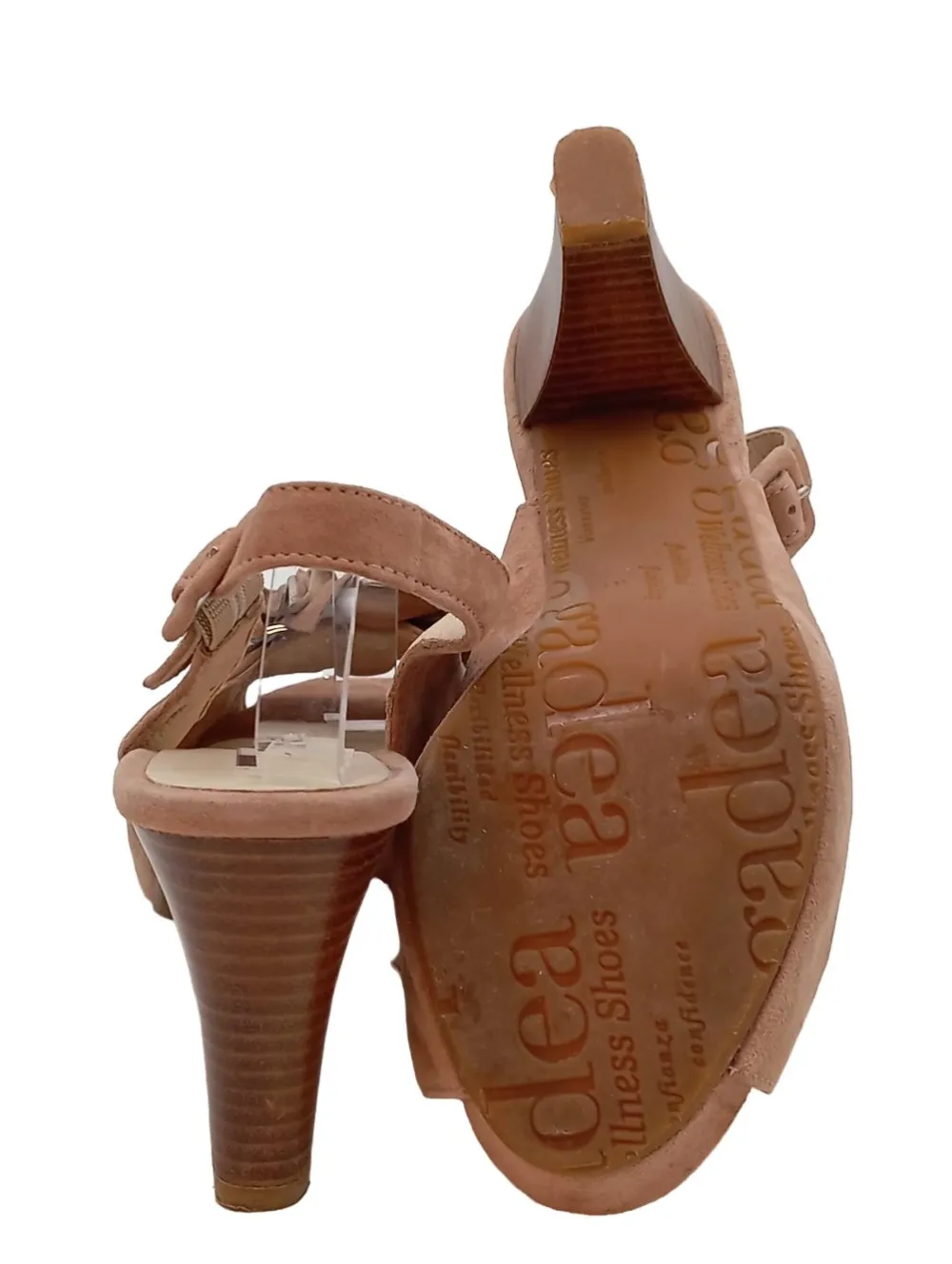 Pumps>Gadea Peeptoe Pumps Größe 36 braun