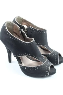 Pumps>TopStudio Peeptoe Pumps Größe 39 schwarz