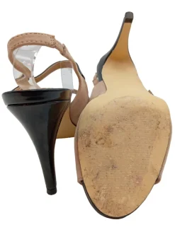 Pumps>JustFab Peeptoe Pumps Größe 38,5 wollweiß