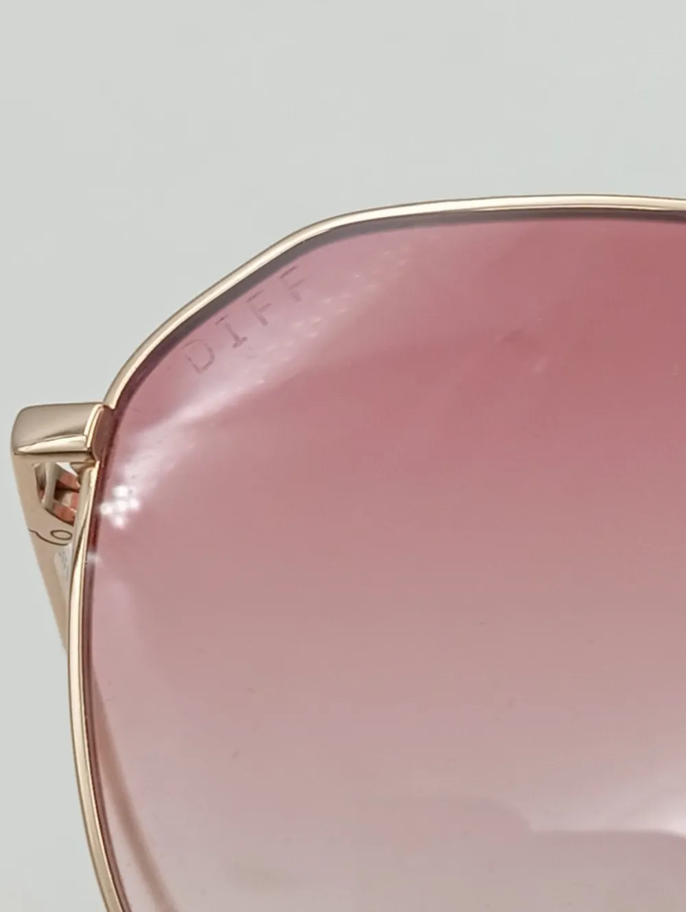 Sonnenbrillen>diff Pilot Brille goldfarben