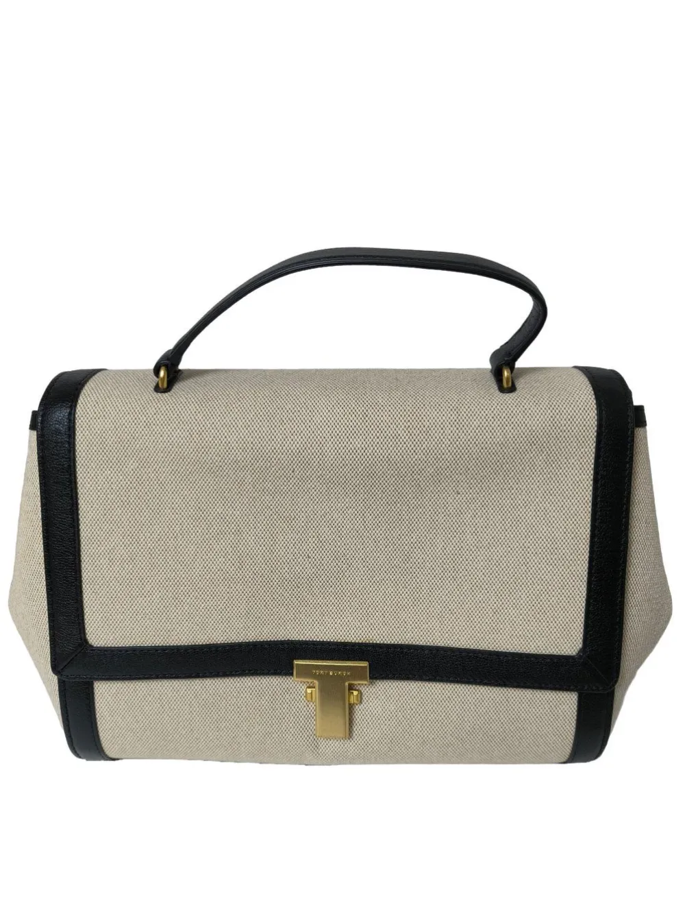 Planentaschen>Tory Burch Planentasche schwarzwollweiß