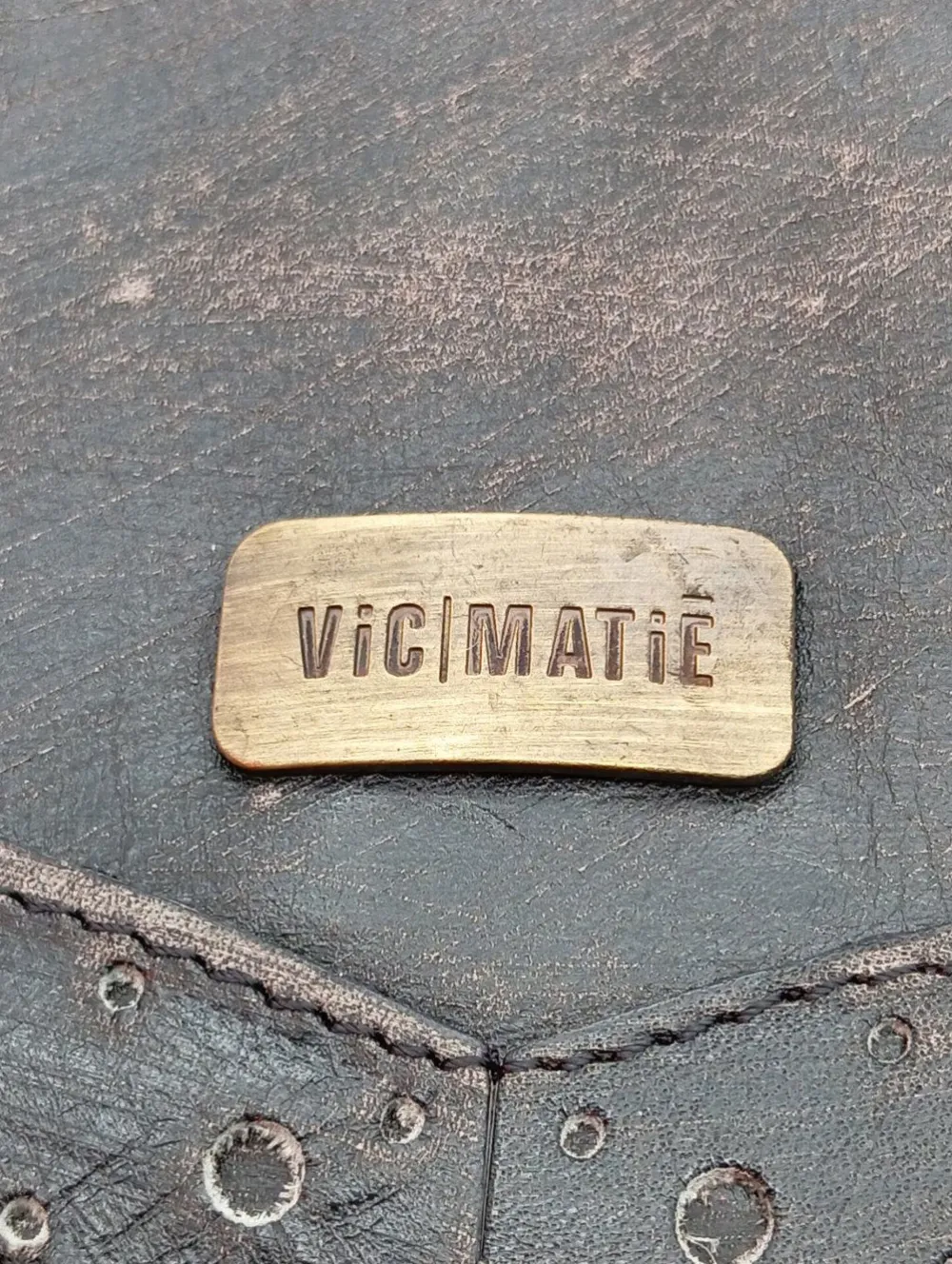 Planentaschen>Vic Matie Planentasche braunschwarz