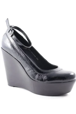 Plateau-Pumps Größe 38,5-Renu00e9 Lezard Discount