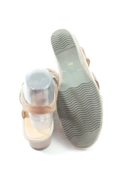 Sandalen>BioSoft Plateau-Sandalen Größe 38 creme