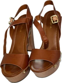 Plateau-Sandalen Größe 41- New