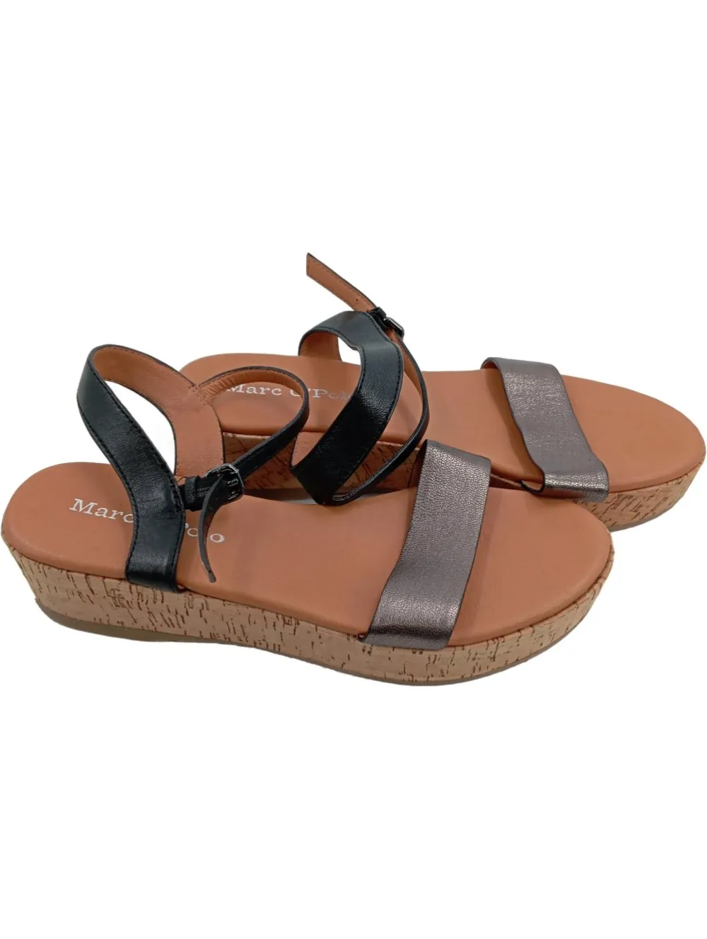 Sandalen>Marc Ou2019Polo Plateau-Sandalen Größe 39 mehrfarbig