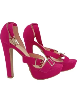 Sandalen>SDS Plateau-Sandalen Größe 38 pink