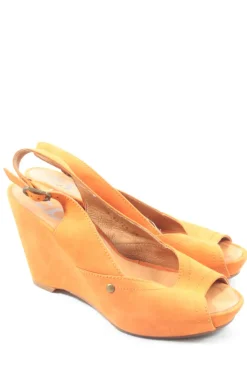 Sandaletten>Gadea Plateau-Sandaletten Größe 38 dunkelorange