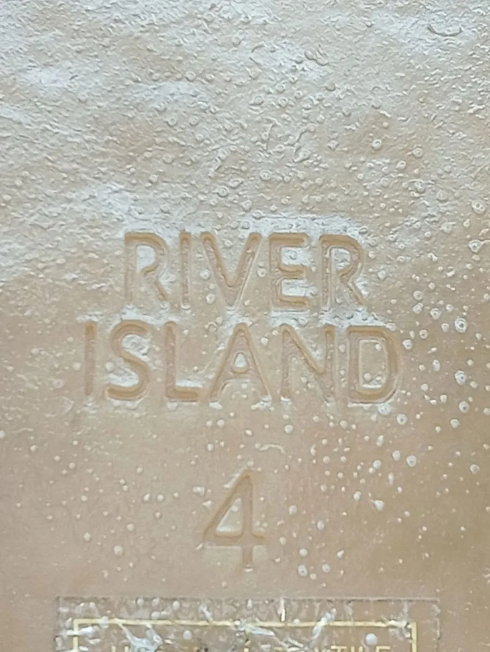 Sandaletten>River Island Plateau-Sandaletten Größe 37 schwarz