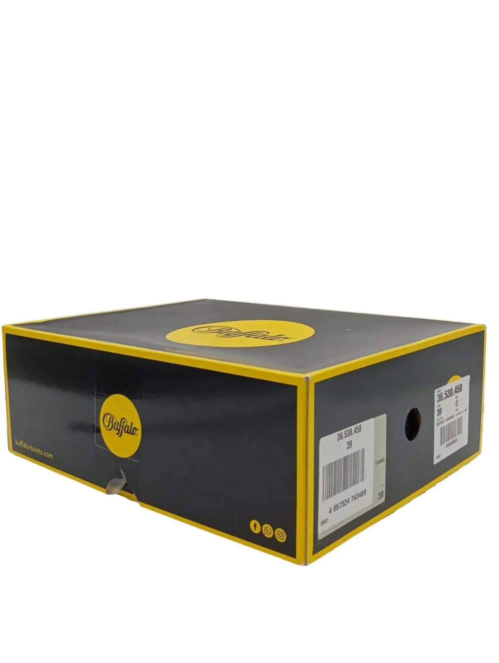 Sandaletten>Buffalo Plateau-Sandaletten Größe 39 schwarz