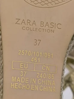 Plateau-Sandaletten Größe 37-Zara Basic Best