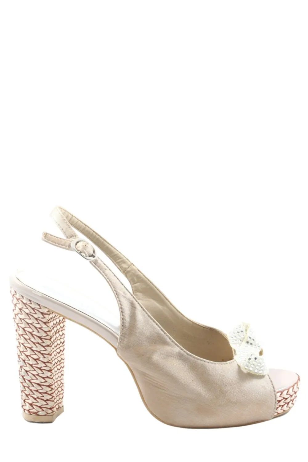 Sandaletten>Ruan Plateau-Sandaletten Größe 39 wollweißrot