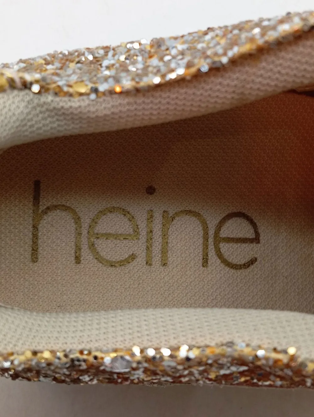 Sneaker>Heine Plateausneaker Größe 37 wollweiß
