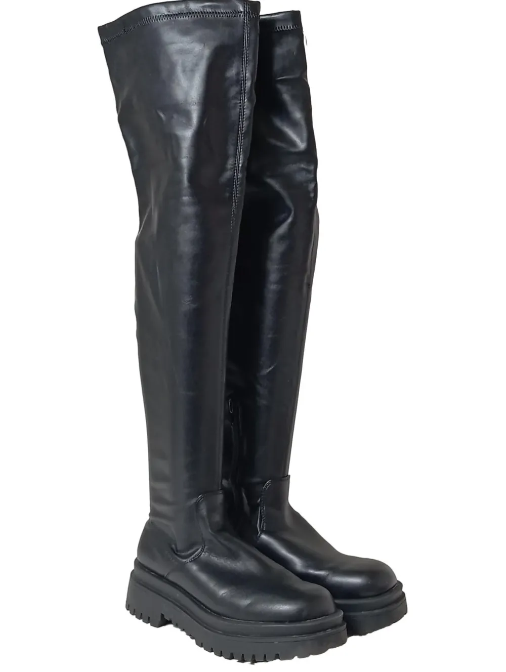 Stiefel>Pimkie Plateau-Stiefel Größe 37 schwarz