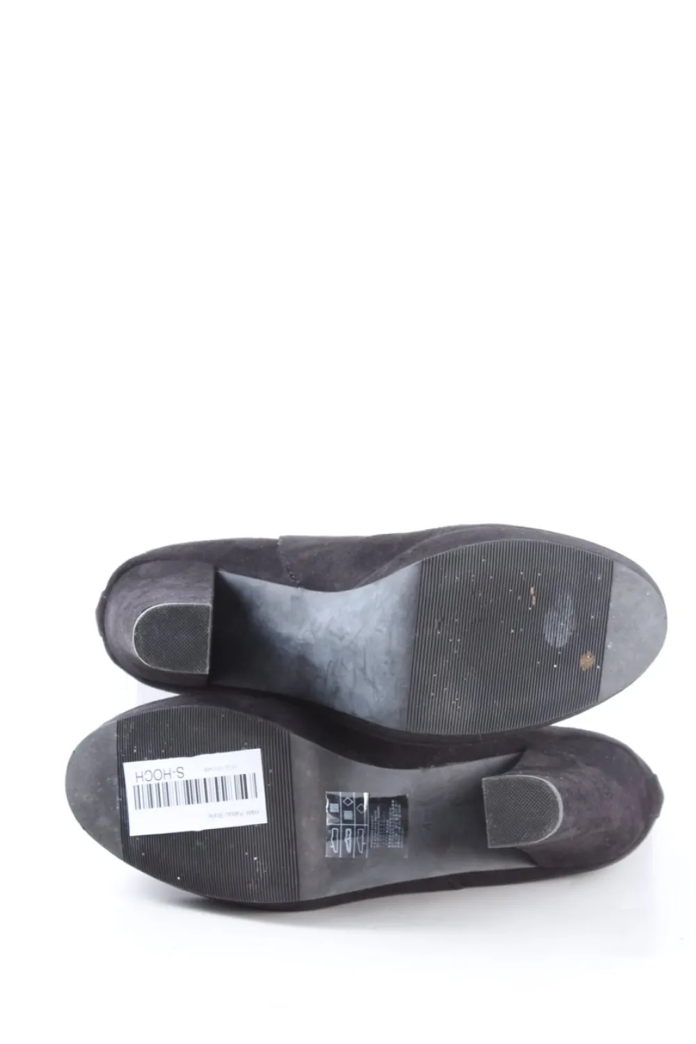 Stiefel>H&M Plateau-Stiefel Größe 40 schwarz