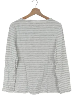 Shirts>SuZa Print-Shirt Größe 44 weißhellgrau