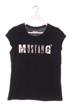 Shirts>Mustang Print-Shirt Größe 34 schwarzhellgrau