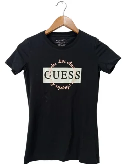 Shirts>Guess Print-Shirt Größe 36 schwarz