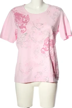 Shirts>Clarina Print-Shirt Größe 42 pinkhellgrau