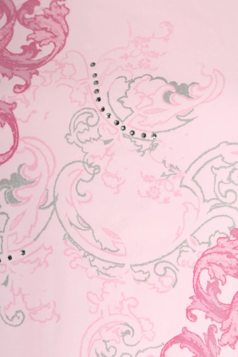 Shirts>Clarina Print-Shirt Größe 42 pinkhellgrau