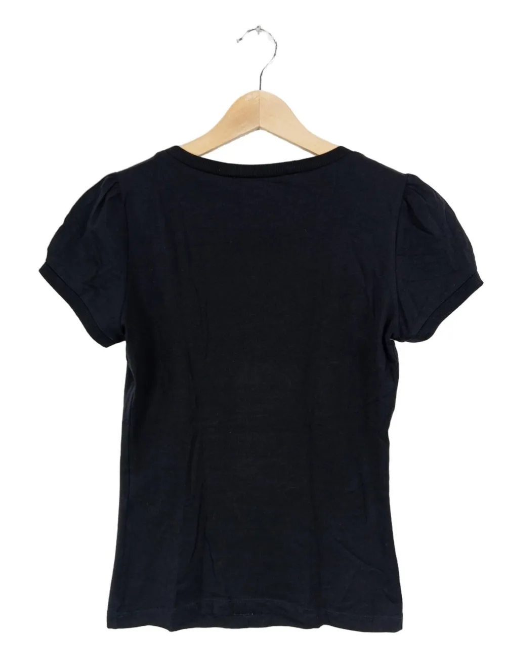 Shirts>Moschino Print-Shirt Größe 36 schwarz