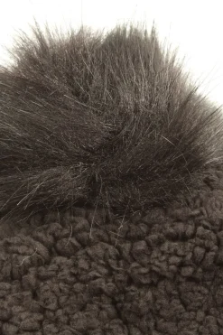 Mützen>Hollister Pudelmütze braun