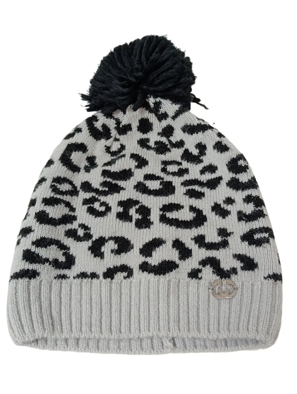 Mützen>Gerry Weber Pudelmütze hellgrauschwarz