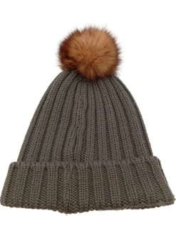 Mützen>Woolrich Pudelmütze braun