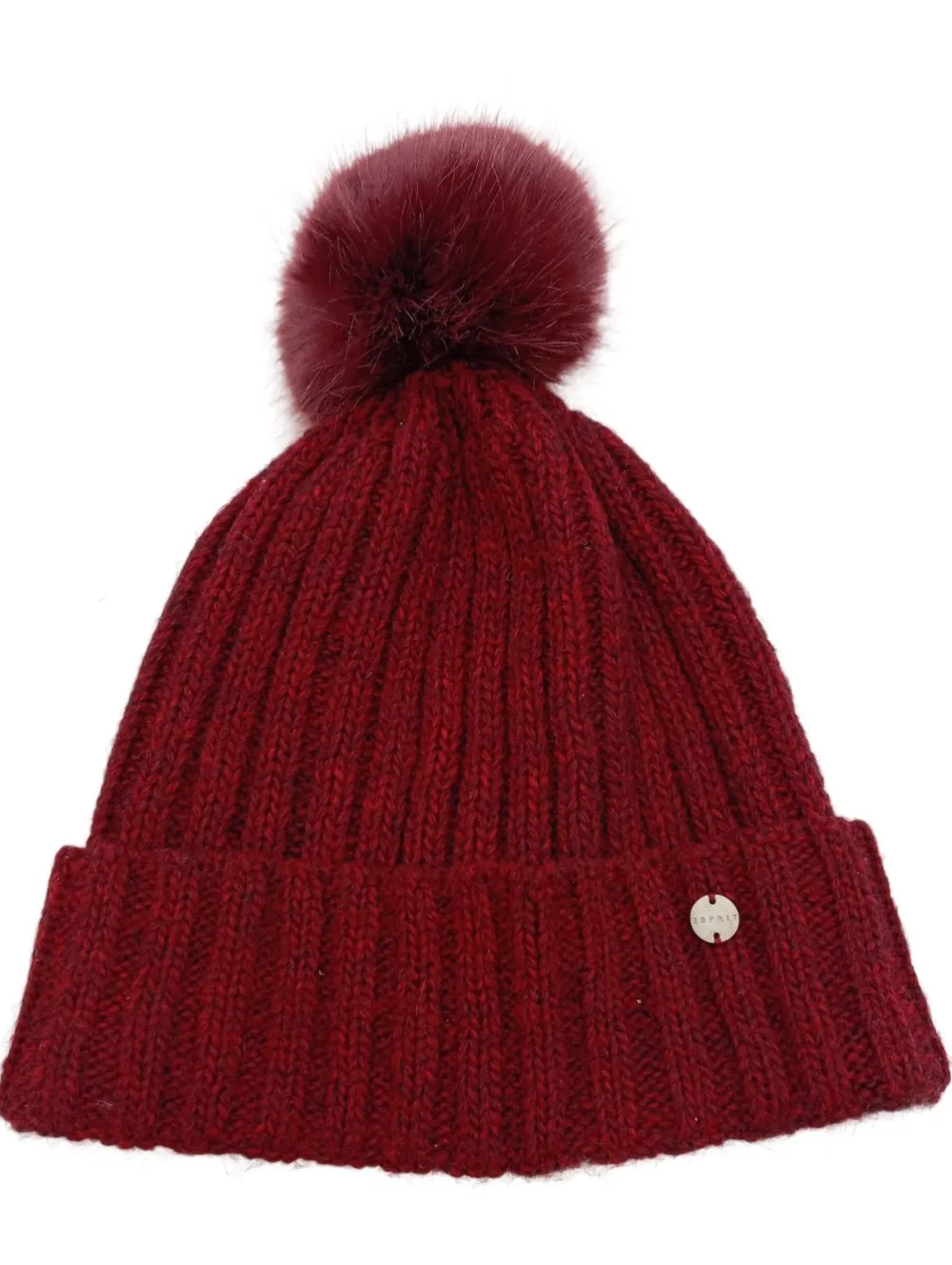 Mützen>Esprit Pudelmütze rot