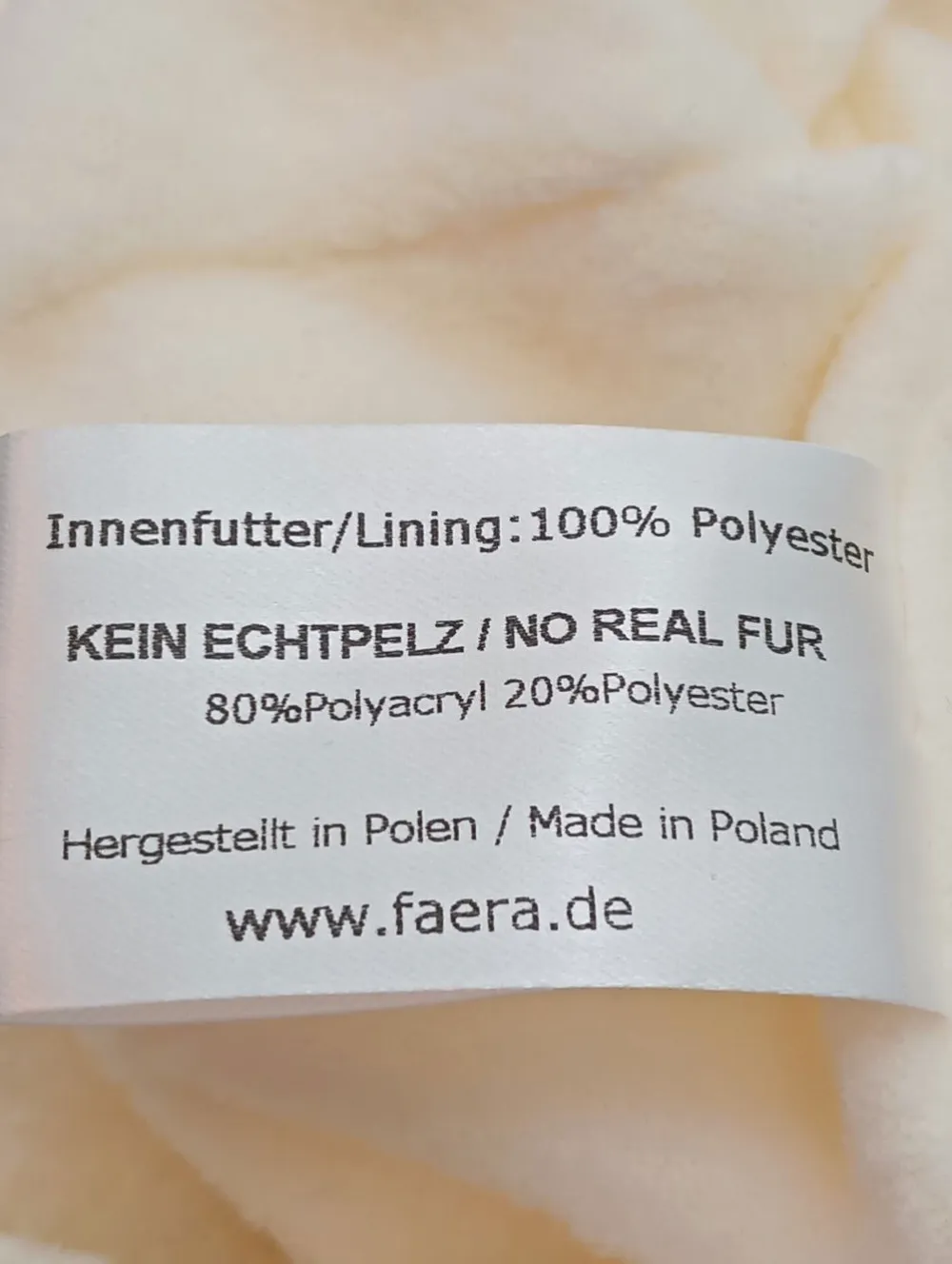 Mützen>faera Pudelmütze wollweiß