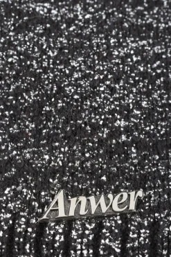 Mützen> Pudelmütze Größe 56 schwarzweiß