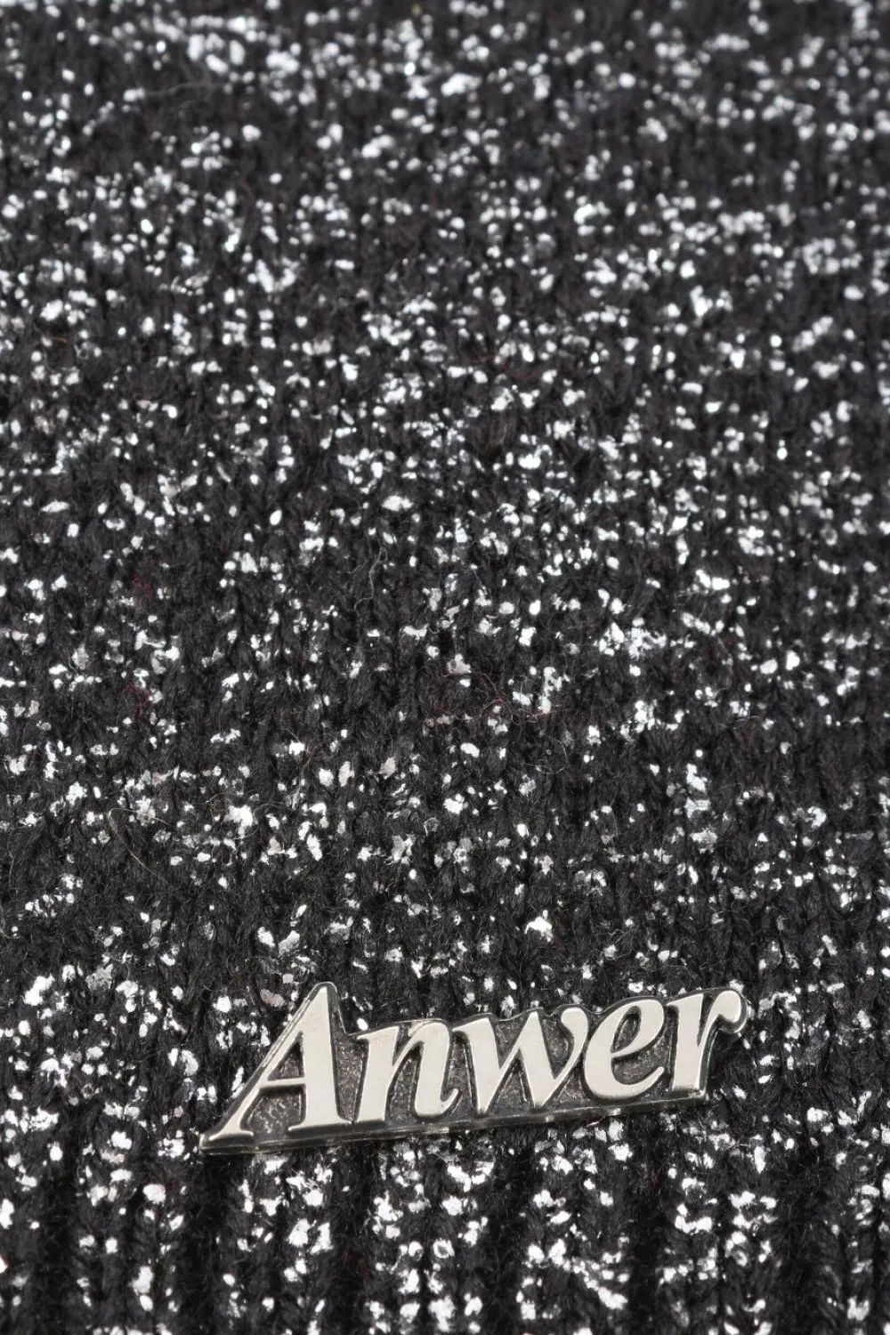 Mützen> Pudelmütze Größe 56 schwarzweiß