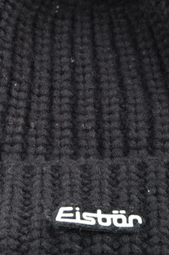 Mützen>Eisbu00e4r Pudelmütze Größe 52 schwarz