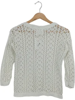 Pullover>Hollister Pullover Größe 36 weiß