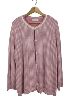 Pullover>Lola Paltinger Pullover Twin Set Größe 48 pink