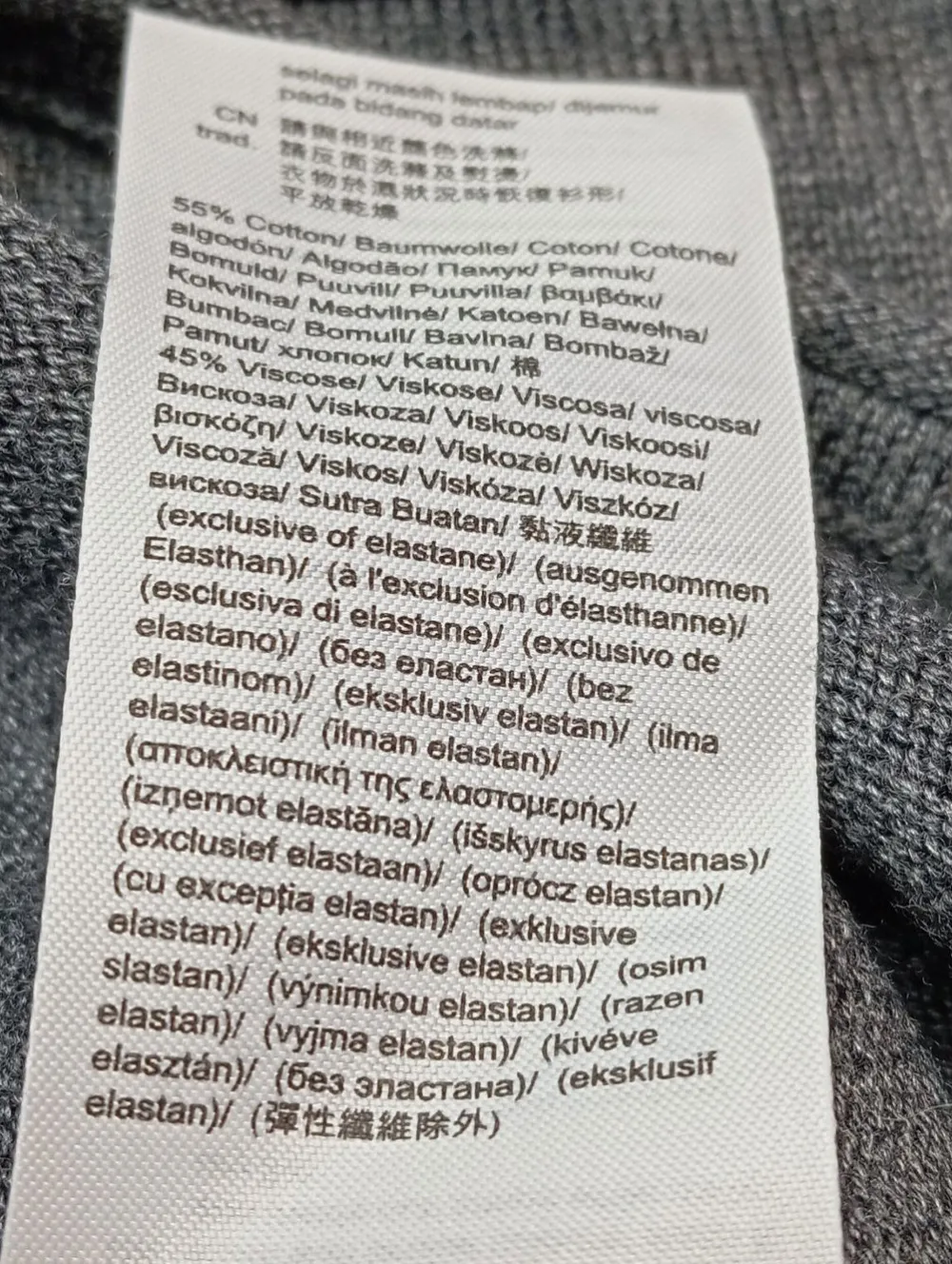 Kleider>edc Pulloverkleid Größe 36 hellgrau