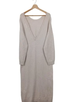 Kleider>REMAIN Birger Christensen Pulloverkleid Größe 40 wollweiß