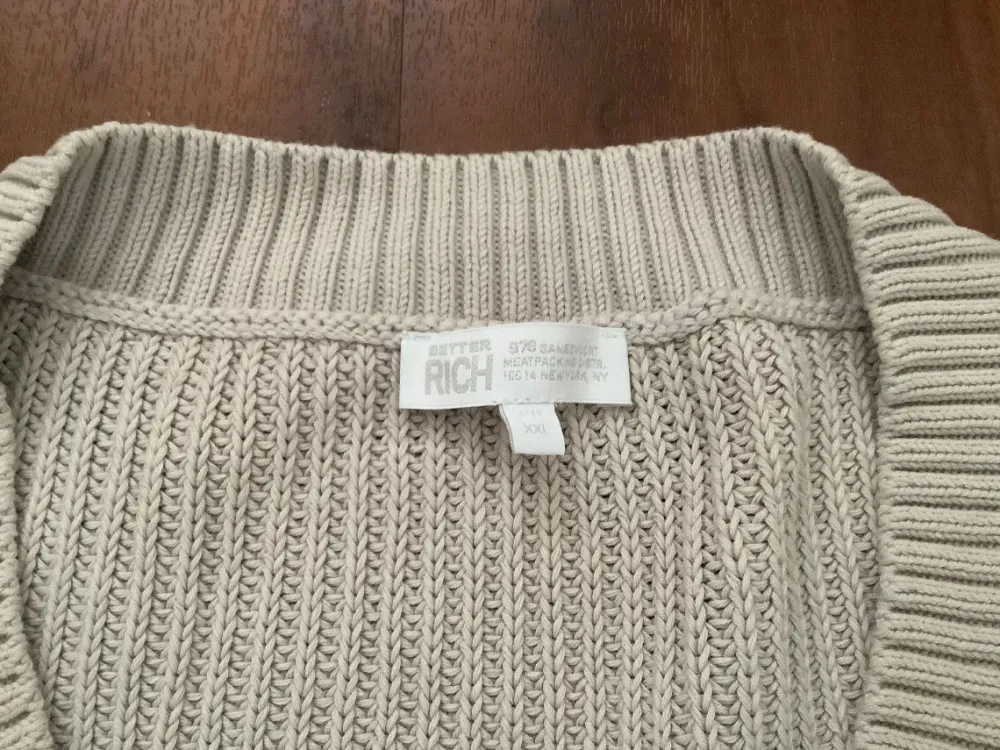 Pullunder>Better Rich Pullunder Größe 44 beige