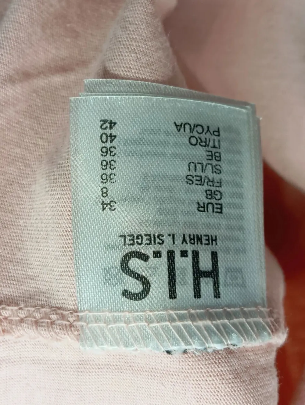 Homewear>H.I.S Pyjama Größe 34 rosa