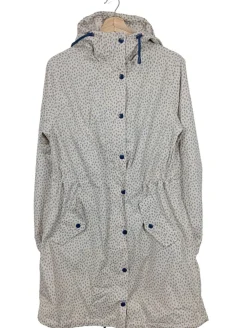 Mäntel>Tchibo / TCM Regenmantel Größe 38 wollweißblau