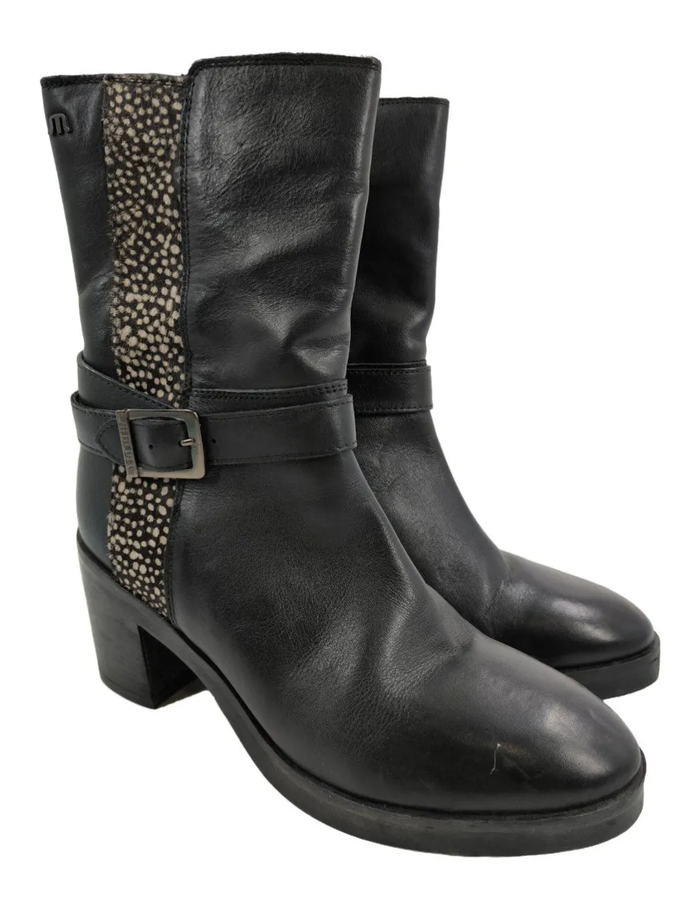 Reißverschluss-Stiefeletten Größe 40-Maruti Discount