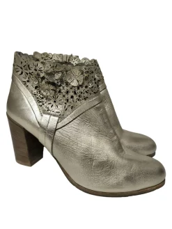 Stiefeletten>Rose Noire Reißverschluss-Stiefeletten Größe 40 goldfarben